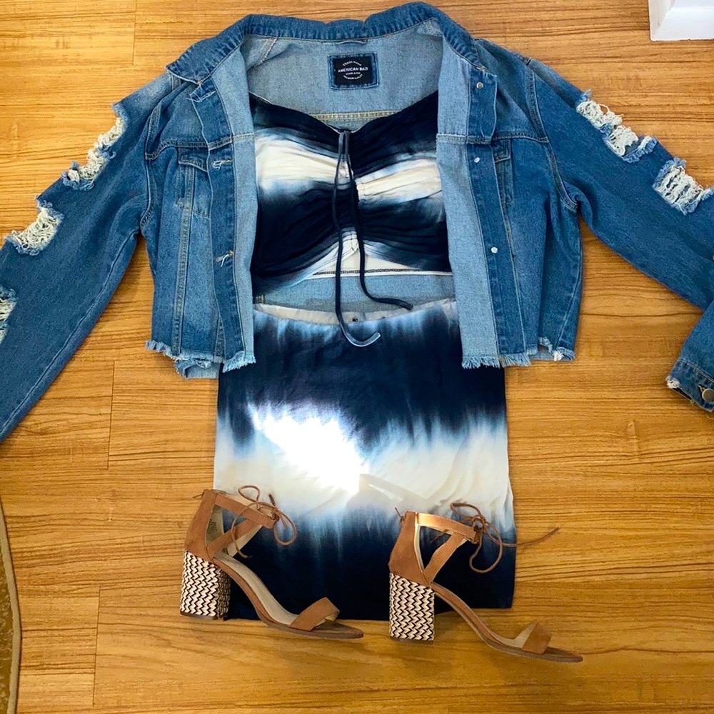 Blue & White Ombré Set 🌊